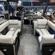 2026 Godfrey MC235SFL Triple Pontoon - Silver/Carbon Fiber